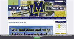 Desktop Screenshot of ms-landau.de